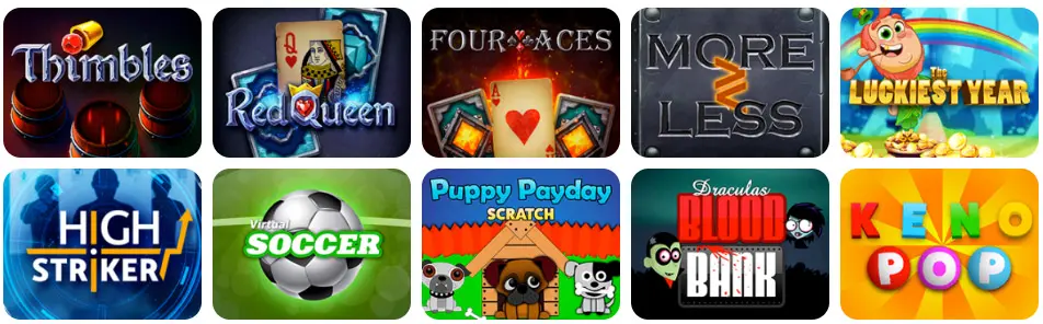 Jeux en ligne SuperNova Casino
