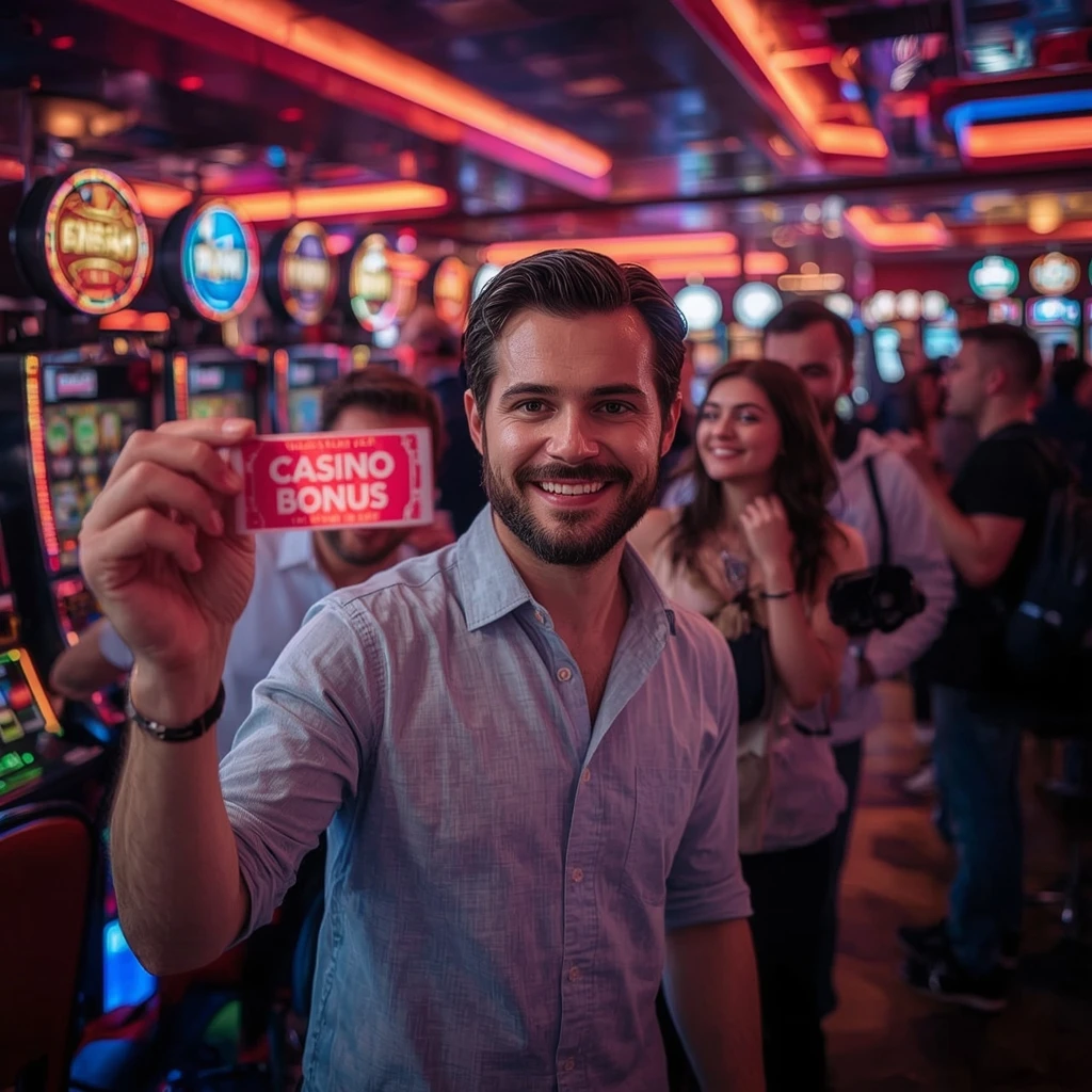 personne tenant un bonus SuperNova Casino